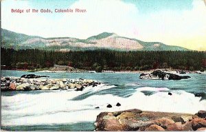 Bridge of the Gods Columbia River Vintage Postcard Standard View Card