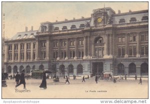 Belgium Brussels La Poste Centrale 1904
