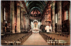 The Interior of Basilica Ste. Anne de -Beaupré Quebec Canada Postcard
