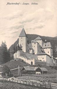 Mauterndorf Austria Lungau Schloss Antique Postcard J70517