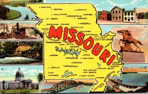 Missouri Map With Multi Views