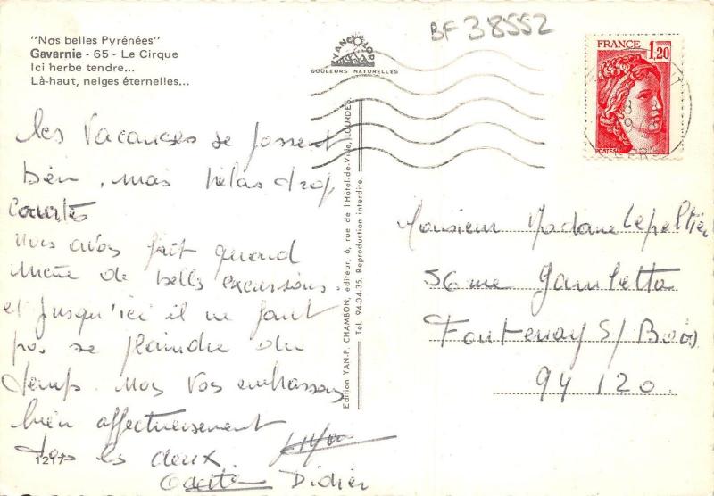 BF38552 gavarnie le cirque  france  cow vache animal animaux