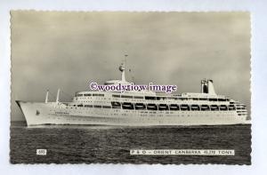 pf7171 - P&O Line Liner - Canberra , built 1961 - postcard