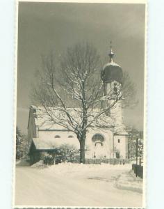 Old rppc BUILDING SCENE Architecture Postcard AB1206