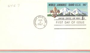 14th World Boy Scout Jamboree, First Day Issue Farragut State Park, Idaho, US...