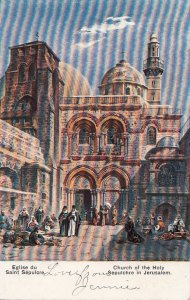 Postcard Church Holy Sepulchre Jerusalem Israel