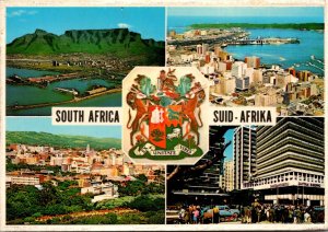 South Africa Multi View Cape Town Durban Pretoria and Johannesburg 1971