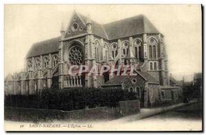 Postcard Old Saint Nazaire The Church