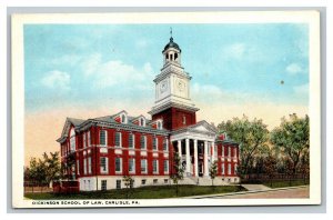 Vintage 1910's Postcard Dickinson School of Law Penn State Carlisle Pennsylvania