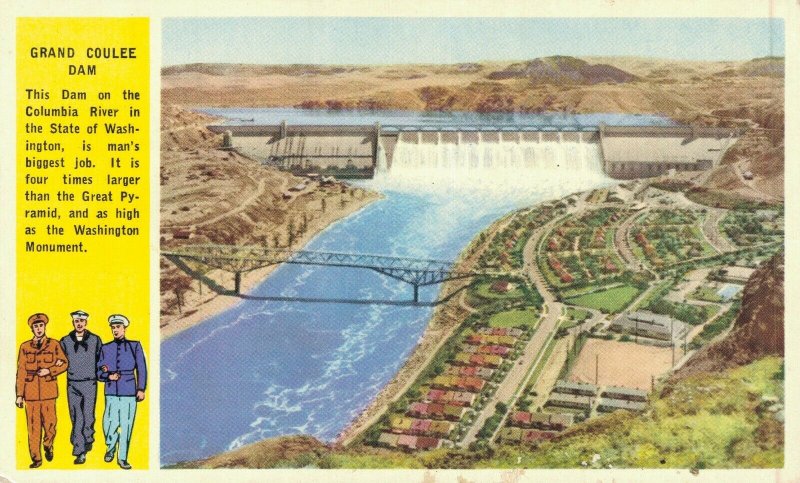 USA Grand Coulee Dam Columbia River 04.73