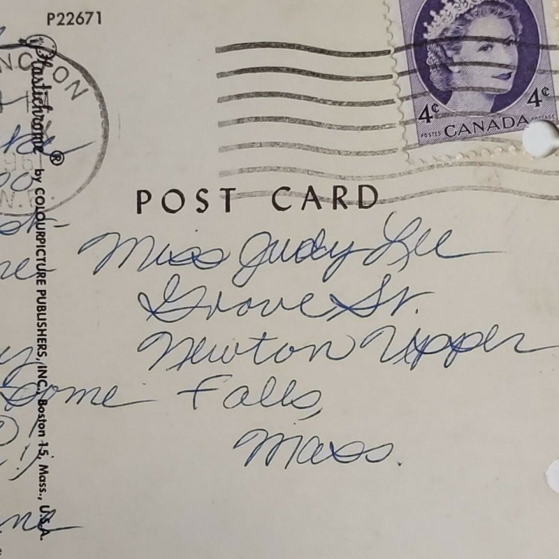 Postal Hampton Beach New Hampshire 1961 Ocean View Newton superior cae en masa
							
							mostrar tÃ­tulo original