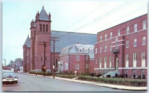 M-39829 St Patrick's Rectory Parish School and Church Nashua New Hampshire