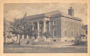 Post Office in Bridgeton, New Jersey