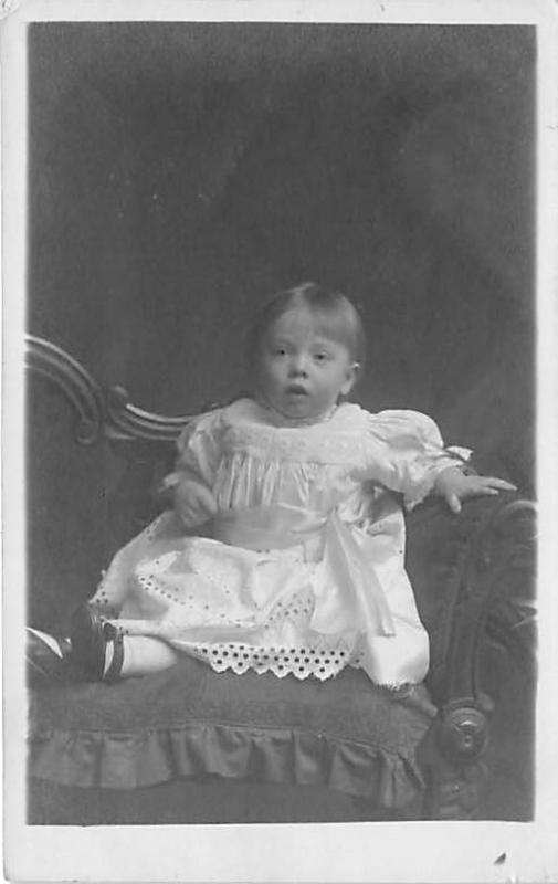 Little child in a chair Child, People Photo Unused 