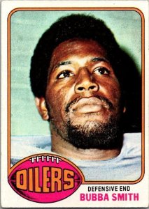 1976 Topps Football Card Bubba Smith Houston Oilers sk4609