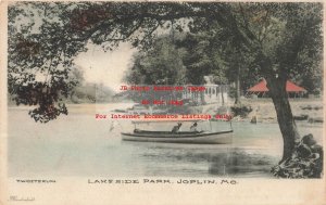 MO, Joplin, Missouri, Lakeside Park, 1907 PM, TW Osterloh Pub