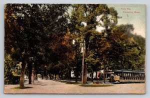 Perk Street   Florence  Massachusetts    Postcard