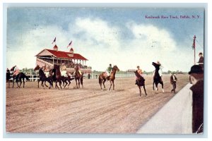 1908 Kenilworth Race Track Horse Racing Buffalo New York NY Antique Postcard