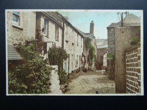 Cornwall NEWLYN A Quant Corner c1930's Postcard by Photochrom 42634