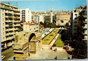 Postcard Greece  Thessaloniki town view