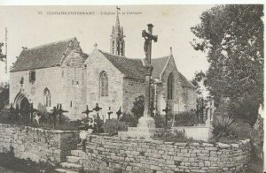 France Postcard - Clohars-Fouesnant - L'Eglise Et Le Calvaire - Ref TZ10292