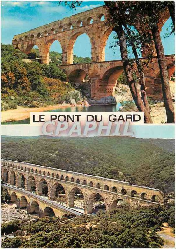 Modern Postcard The Pont du Gard