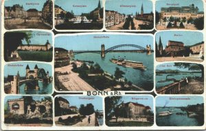 Germany Bonn Am Rhein Vintage Postcard 04.08