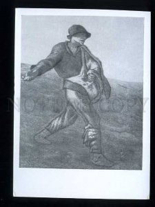 181066 sower by Millet old postcard