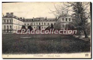 Postcard Old Thunder's Hospital Facade