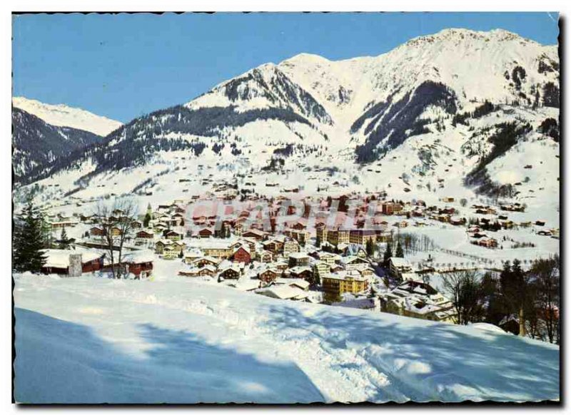 Modern Postcard Klosters