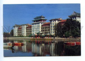 496184 CHINA Main building of Jimei Middle School maximum card blank postcard