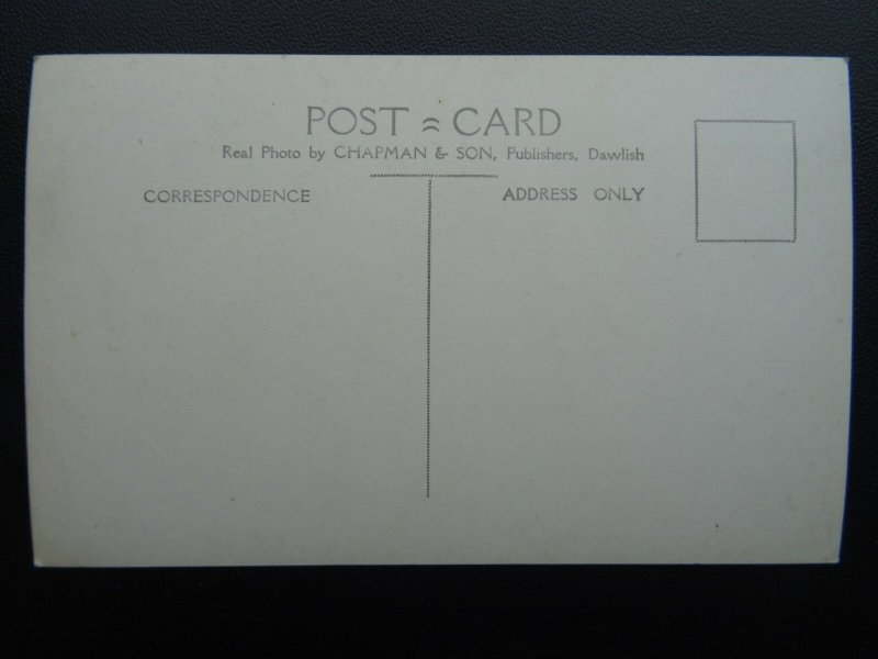 Cornwall NEWQUAY Aerial View - Old RP Postcard by Chapman & Son 907