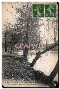 Old Postcard Vendee Switzerland vendeenne corner of the landscape near the ha...