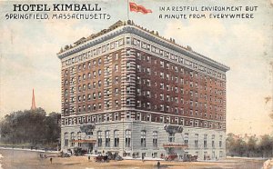 Hotel Kimball Springfield, Massachusetts MA