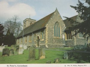 Berkshire Postcard - St Peter's Church, Caversham  SW19608