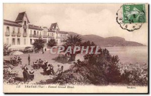 The Trayas Old Postcard Esterel Grand hotel