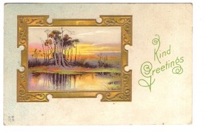 Kind Greetings, Used 1912, Nova Scotia