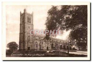 Modern Postcard Lancaster St Mary's Church