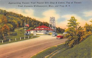 Taconic Trail Tourist Gift Shop & Cabins Williamstown, MA & Troy, New York, U...