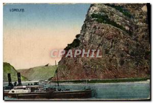 Old Postcard Lorelei