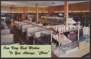 Chris Steak House,Sault Ste Marie,MI Postcard