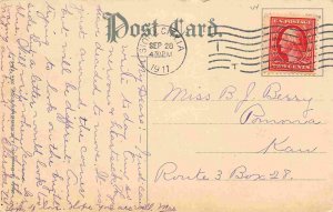 Main Street Looking West Cherokee Iowa 1911 postcard