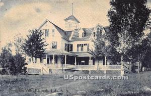 Kiamesha Villa Kiamesha Lake NY 1908
