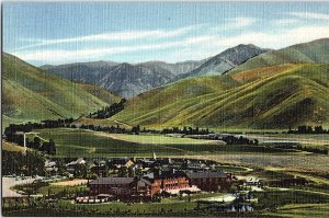 Postcard BUILDING SCENE Sun Valley Idaho ID AI0711