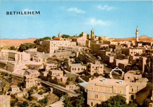 Bethlehem, West Bank, Palestine, Jesus Christ, Christians, PALPHOT, Postcard