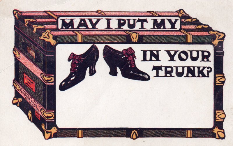 11296 May I Put My Shoes in Your Trunk? 1907