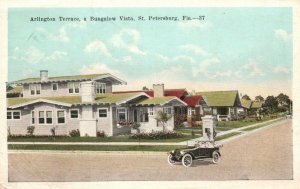 Vintage Postcard 1921 Arlington Terrace a Bungalow Vista St. Petersburg FL
