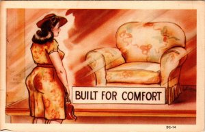 Woman Chair Comic BIN