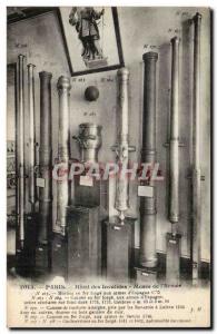 Paris Postcard Old Hotel des Invalides Museum of & # 39armee mortar wrought i...