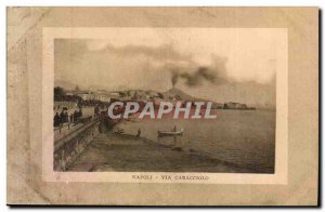 Italy - Italy - napoli - Naples - Via Caracciolo- Old Postcard